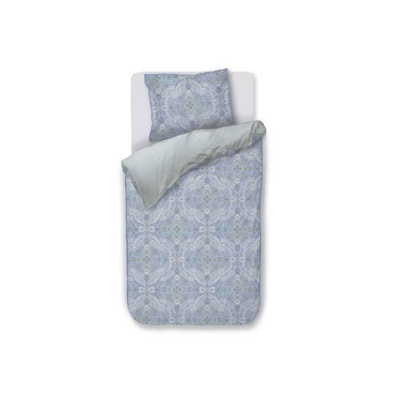 Gultas veļas komplekts Moon Flower Light Blue