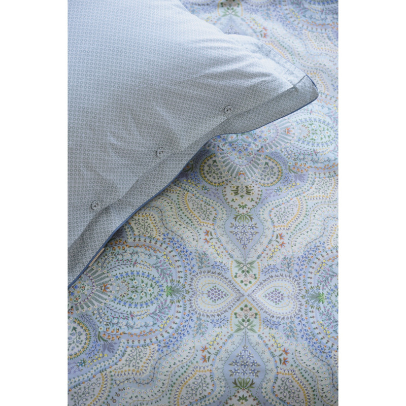 Gultas veļas komplekts Moon Flower Light Blue