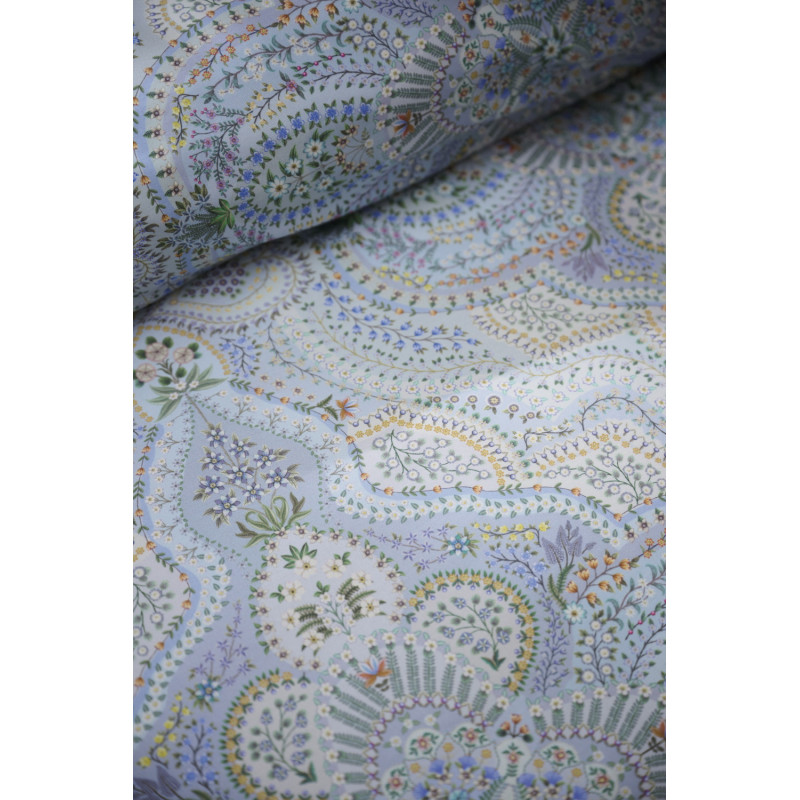 Gultas veļas komplekts Moon Flower Light Blue