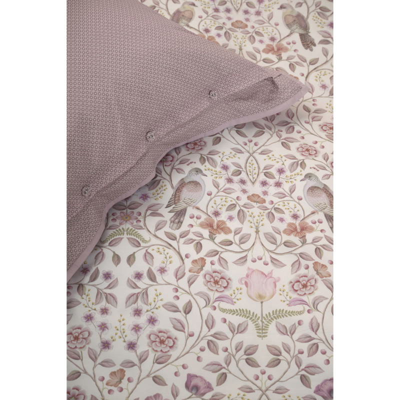 Spilvendrāna Garden of Dove Off-white