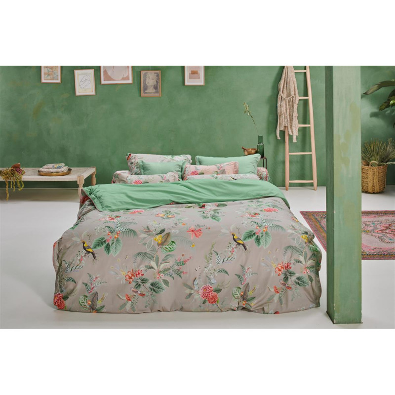 Floris Khaki gultas veļas komplekts