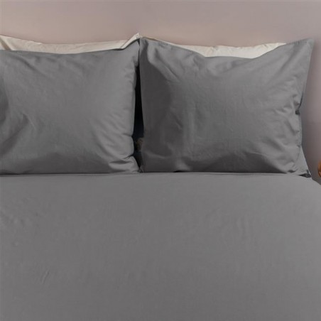 Spilvendrāna Cotton Uni Grey