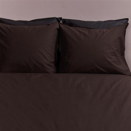 Spilvendrāna Cotton Uni Brown