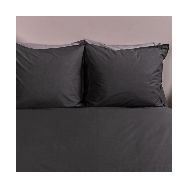 Spilvendrāna Cotton Uni Anthracite