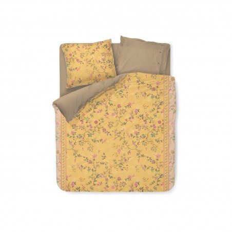 Perkala gultas veļas komplekts Bodhi Flower Yellow