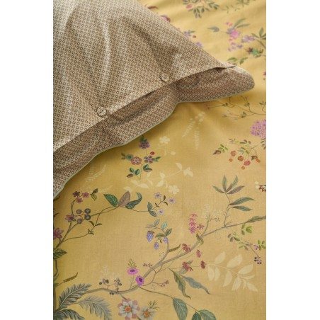 Perkala gultas veļas komplekts Bodhi Flower Yellow