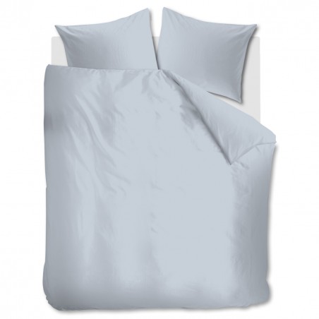 Kokvilnas gultas veļas komplekts Cotton Uni Light Blue