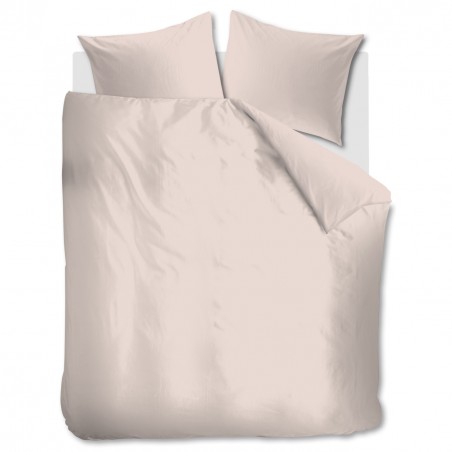 Kokvilnas gultas veļas komplekts Cotton Uni Light Pink