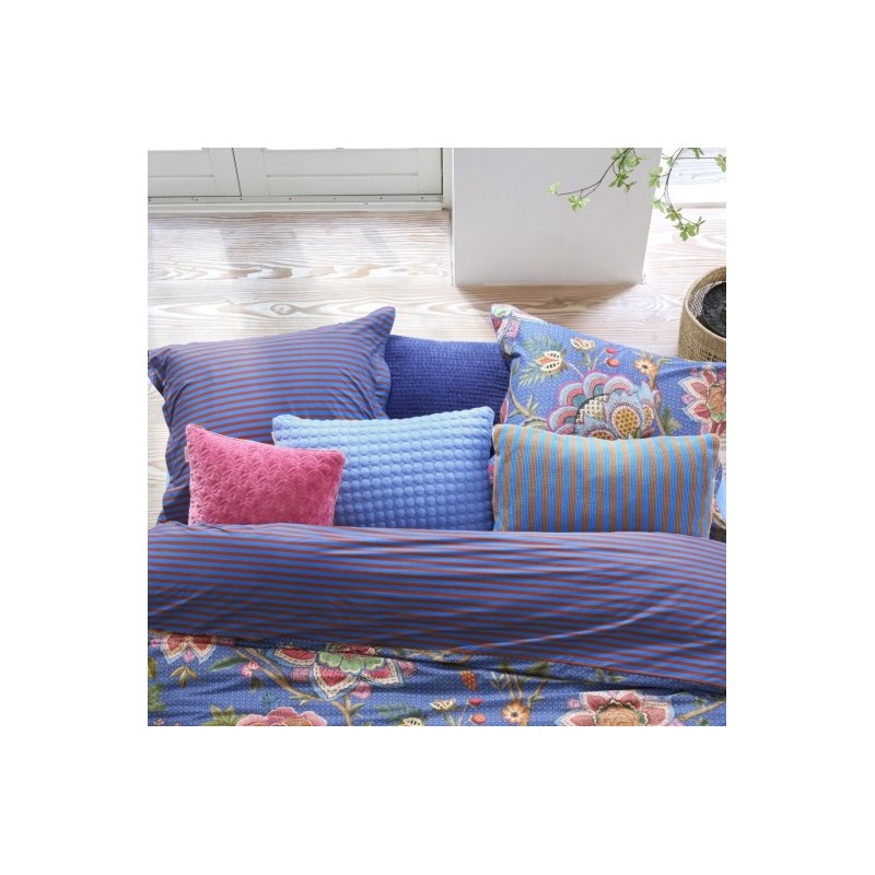 Perkalas spilvendrāna Bombay Bold Dark Blue