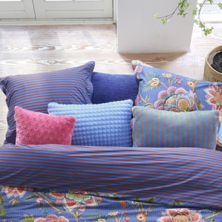 Perkalas spilvendrāna Bombay Bold Dark Blue
