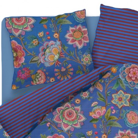 Perkalas spilvendrāna Bombay Bold Dark Blue