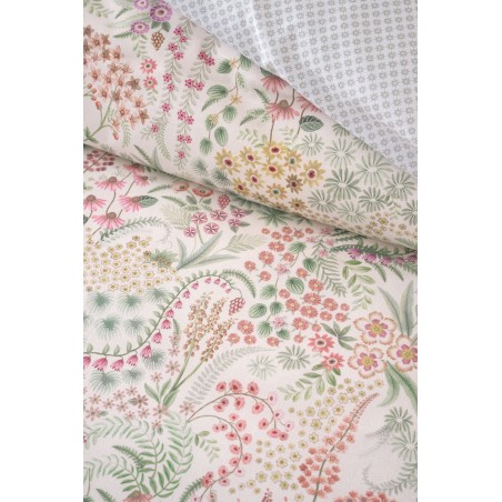 Perkalas spilvendrāna Lodi Garden Off-white