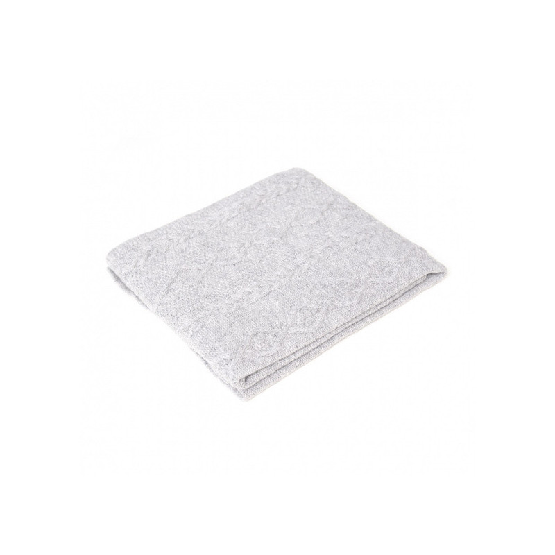 Merīnaitas vilnas pleds GREY DIAMOND