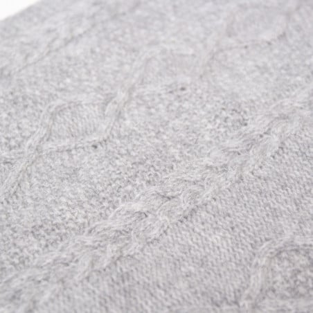 Merīnaitas vilnas pleds GREY DIAMOND