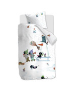 Bērnu kokvilnas gultas veļa – maiga un droša